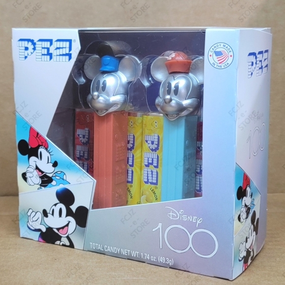 (2023) 100th Anniversary Disney Pez Set (Mickey & Minnie Mouse) - NEW - Picture 4 of 7